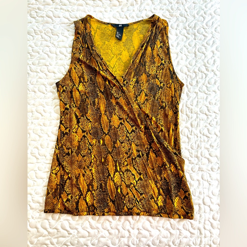 Deep Plunge Tank Top